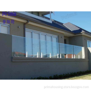 Modern Glass Railing System Design with Spigot